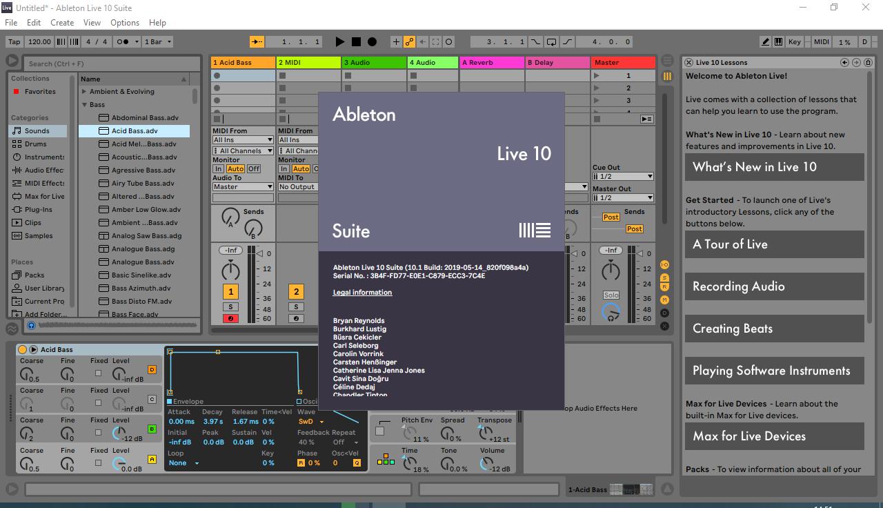 Ableton live suite 10 free download microsoft